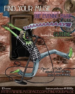 Image: Find Your Muse Open Mic
