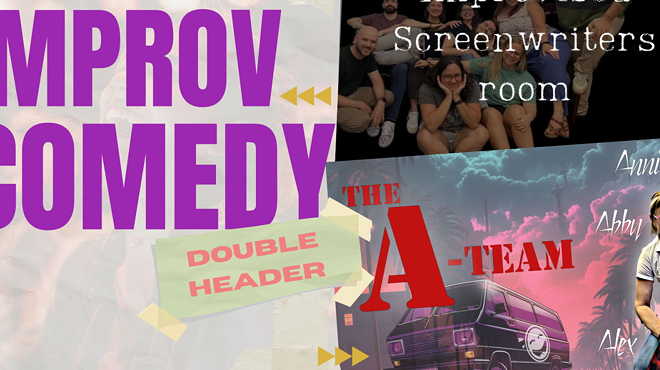 Image: Improv Comedy 2-for: A-Team & Improvised Movie