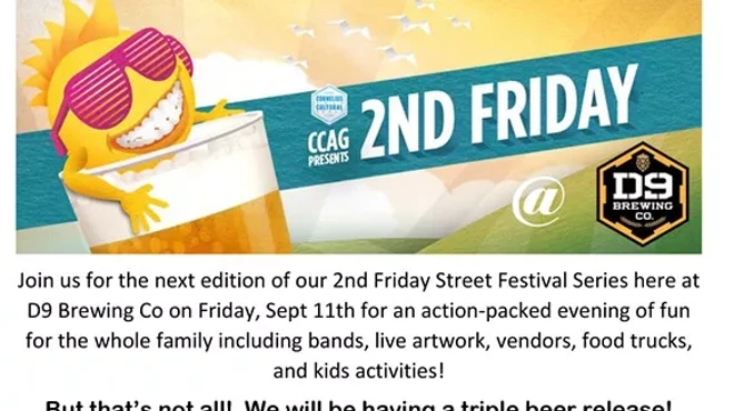 Image: Join us for our upcoming 2nd Friday for a TRIPLE BEER RELEASE!