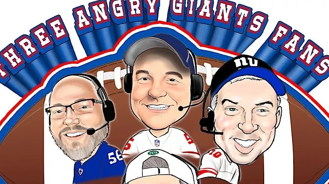 Image: Live Podcast: 3 Angry Giants Fans (and one Jets Fan)