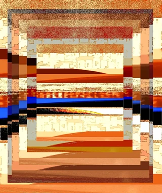 Image: NEW WINDOW GALLERY-Acrylic Collage/Computer Art RODGER REVLON-March 04-28 2022