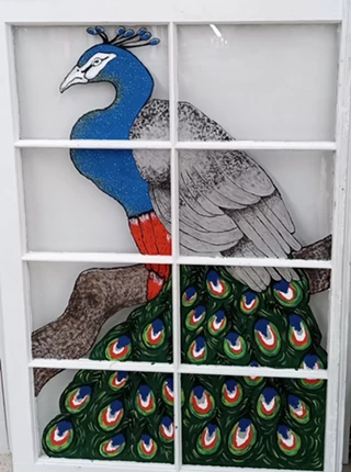 Image: NEW WINDOW GALLERY-Acrylic Paintings-LORI COVALINSKI-Jan 05-30 2024-VALDESE NC 28690