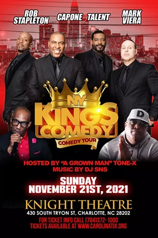 Image: NY KINGS OF COMEDY Featuring Mark Viera, Talent, Rob Stapleton & Capone