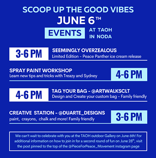 Image: Scoop the Good Vibes with Seemingly Overzealous x Piece for Peace
