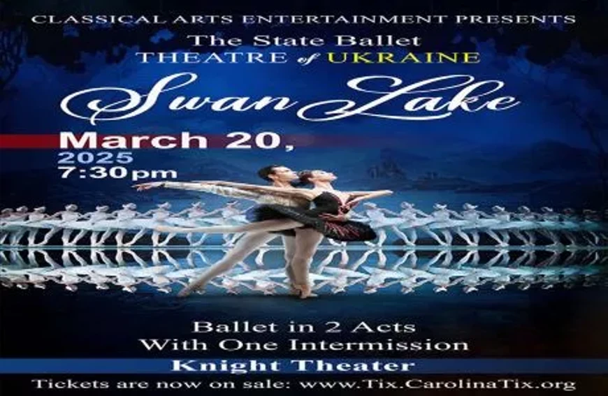 Swan Lake: The State Ballet Theatre of Ukraine in Charlotte, NC!