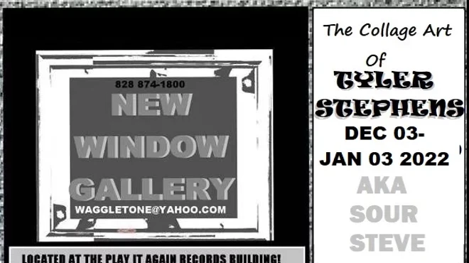 Image: TYLER STEPHENS-Collage Art-NEW WINDOW GALLERY Dec 03-Jan 03 2022